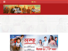 Tablet Screenshot of celebritynepal.com